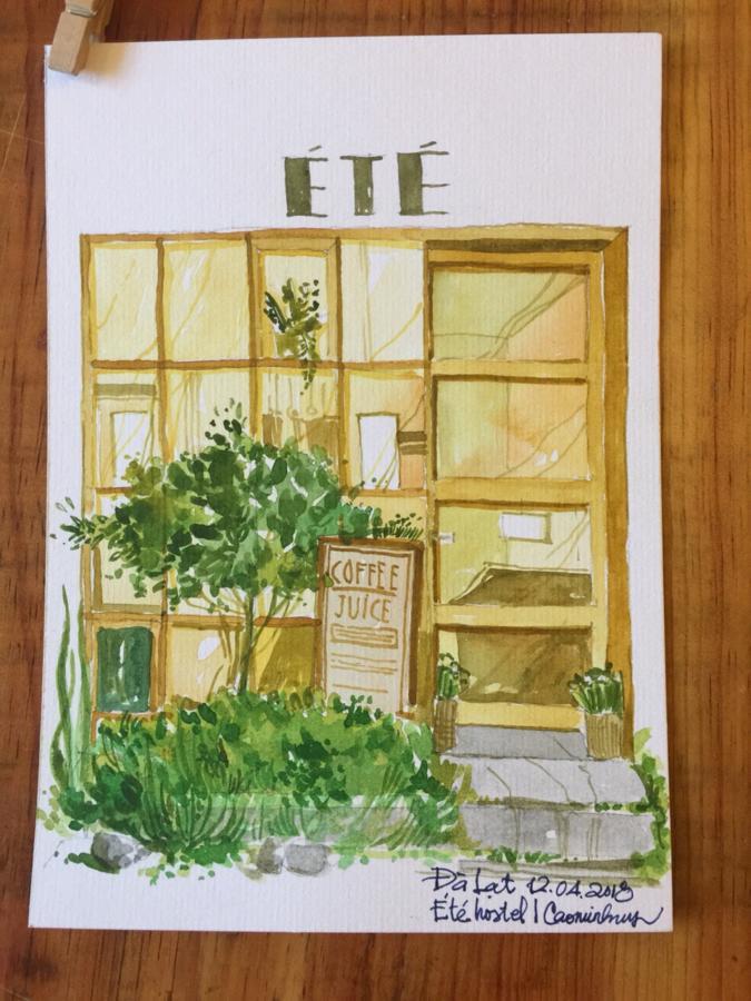 Ete Dalat Hotel Kültér fotó